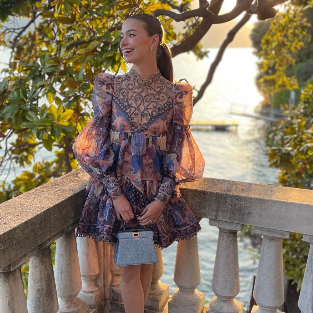 Zimmermann long sleeve dress
